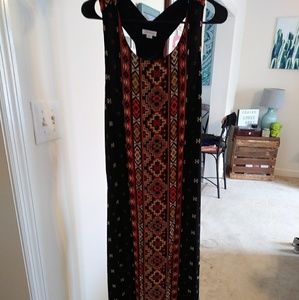 Racer Back Maxi Dress